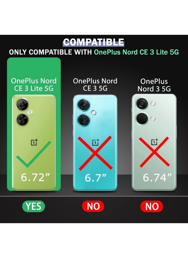 ذا جيفت كارت جراب خلفي مقاوم للصدمات من TheGiftKart لهاتف OnePlus Nord CE 3 Lite 5G (نتوءات مرتفعة لحماية الكاميرا والشاشة | جراب خلفي شفاف للغاية من السيليكون الناعم لهاتف OnePlus Nord CE 3 Lite | شفاف  - Image 2