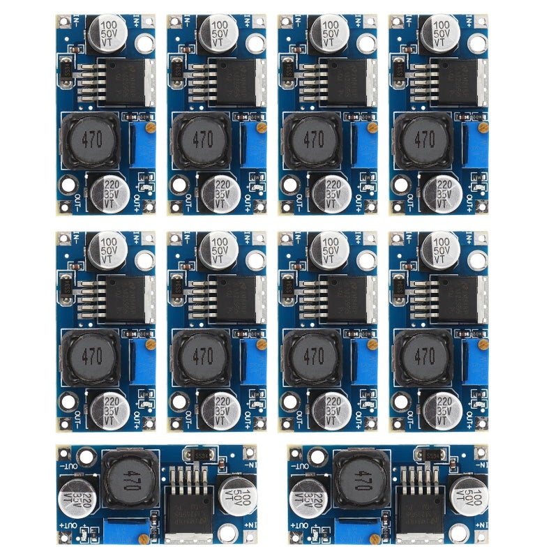 10Pcs Adjustable DC DC Buck Converter Power Module 3A Step Down Regulator - Image 2