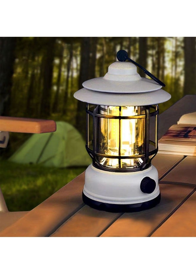 Camping Lantern LED Lamp Type-C Rechargeable Camping Tent Light Garden Light Camping Atmosphere Decorative Chandelier - Image 1