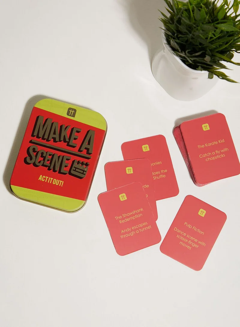 Talking Tables Make A Scene Tin Game