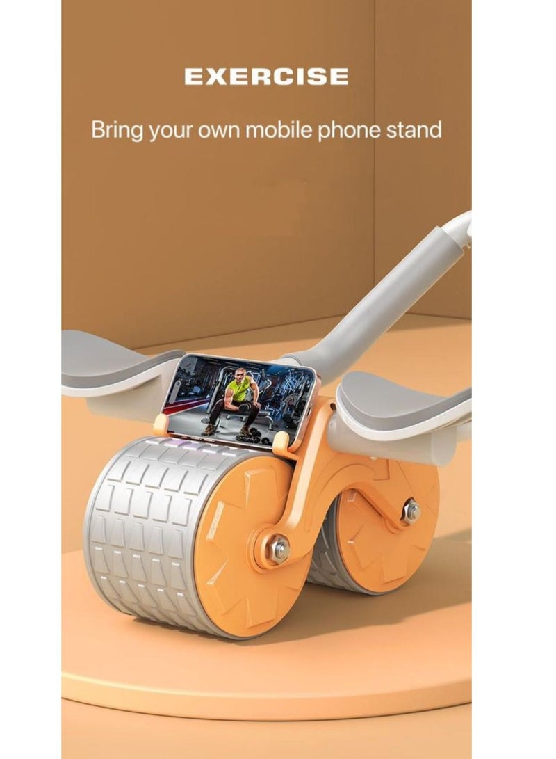 general brand عجلة تمرين البطن، جهاز تمرين البطن مع دعم الكوع مع آلة ارتداد مزدوجة مستقرة للرجال والنساء - Image 2