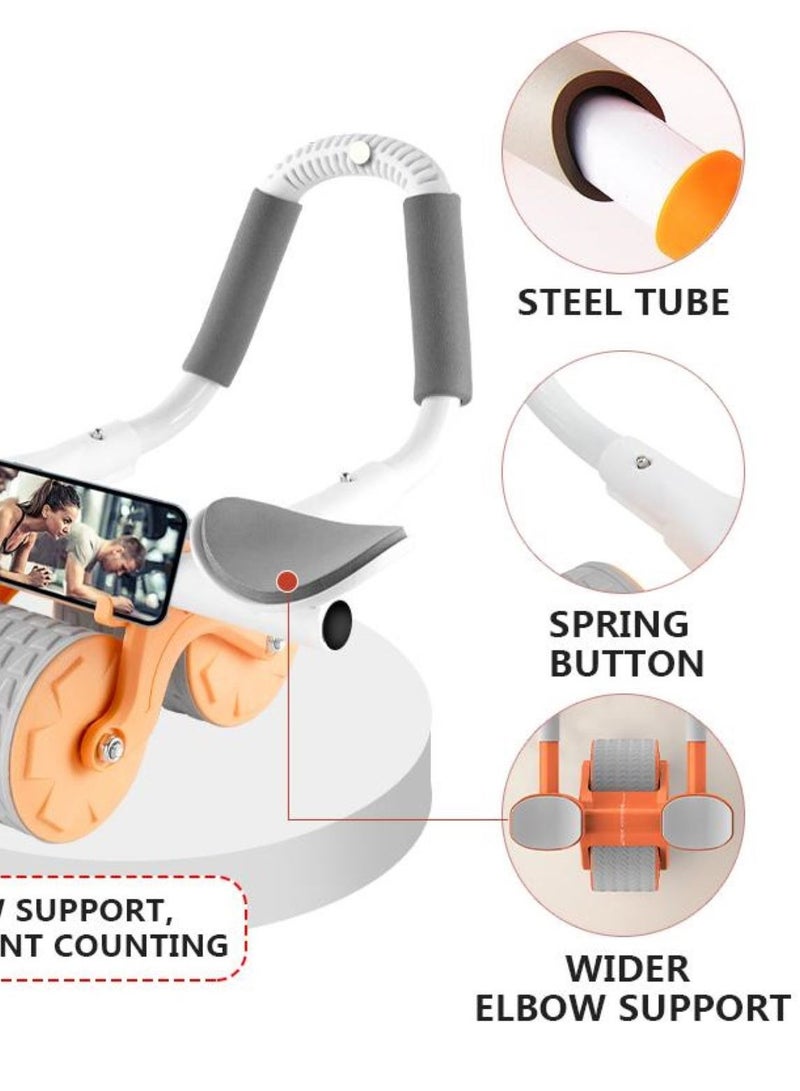 general brand عجلة تمرين البطن، جهاز تمرين البطن مع دعم الكوع مع آلة ارتداد مزدوجة مستقرة للرجال والنساء - Image 5