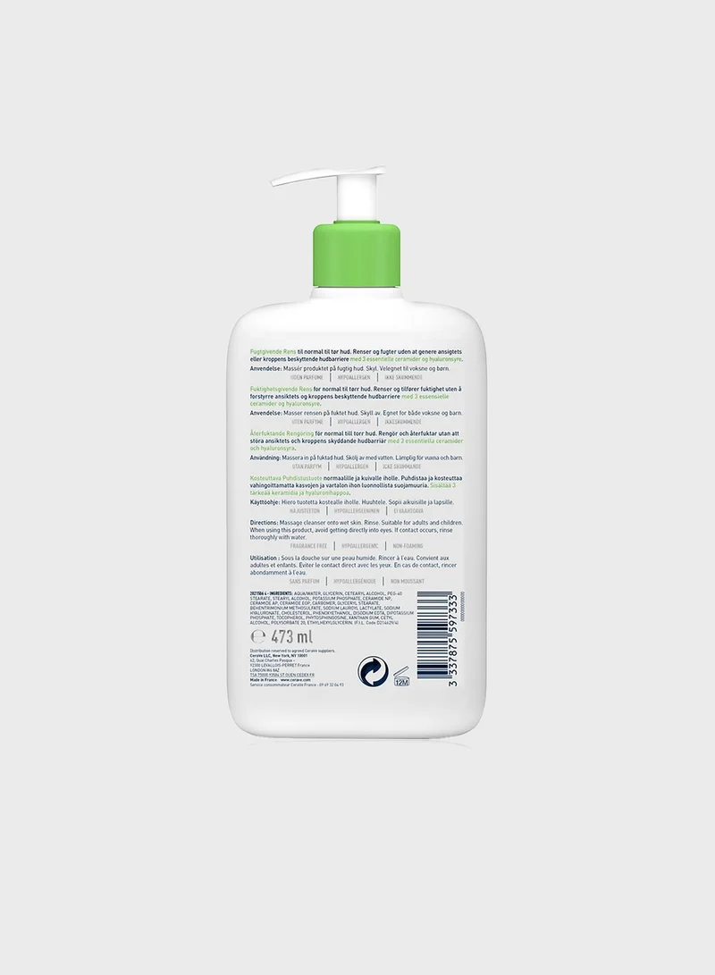 CeraVe Cerave Hydrating Cleanser for Normal to Dry Skin with Hyaluronic Acid 473Ml