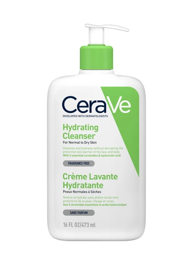 CeraVe Cerave Hydrating Cleanser for Normal to Dry Skin with Hyaluronic Acid 473Ml