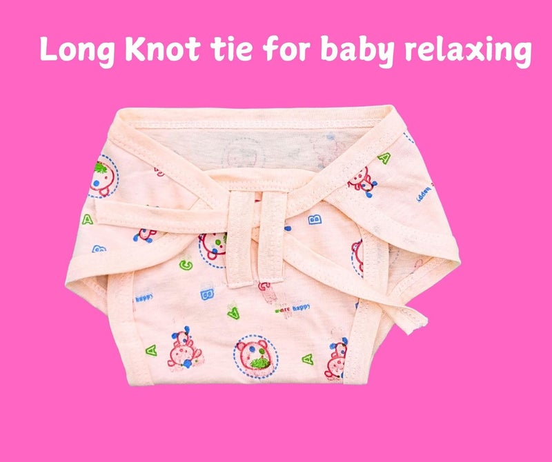 SUNUO Washable Reusable Multicolour Hosiery Cotton Diapers,Nappy,Langot for New Born Baby (0-6 Months) (10) - Image 3