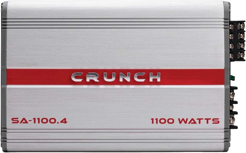 Crunch SA-1100.4 Smash Series 1,100-Watt 4-Channel Class AB Amp - Image 2