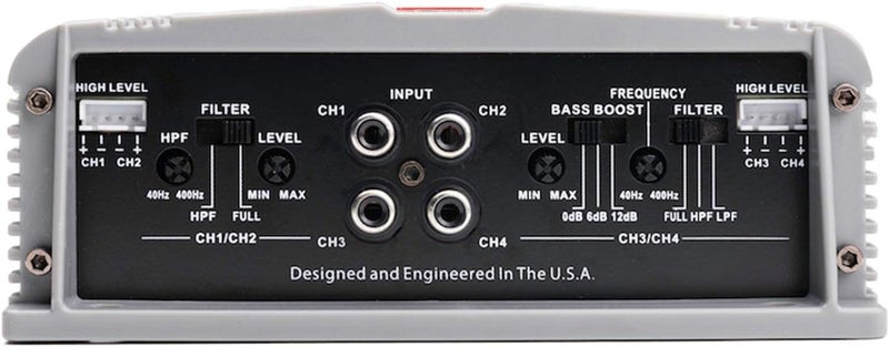 Crunch SA-1100.4 Smash Series 1,100-Watt 4-Channel Class AB Amp - Image 3