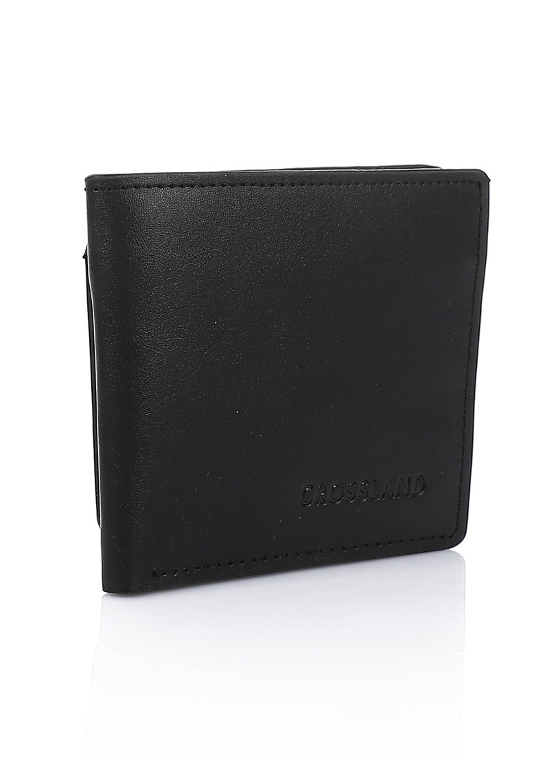 Crossland CROSSLAND Genuine Leather Slim Bifold Wallet for Men, 8 ID Slots, RFID Blocking Technology  - Image 3