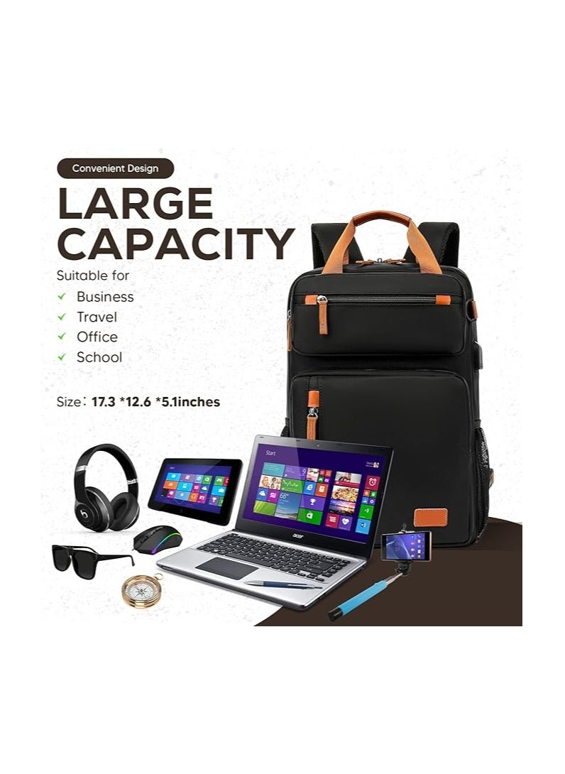 Generic - Multi-Functional 15.6" Laptop Backpack: Durable, Waterproof, and Stylish for Work, Travel, and School - Image 1