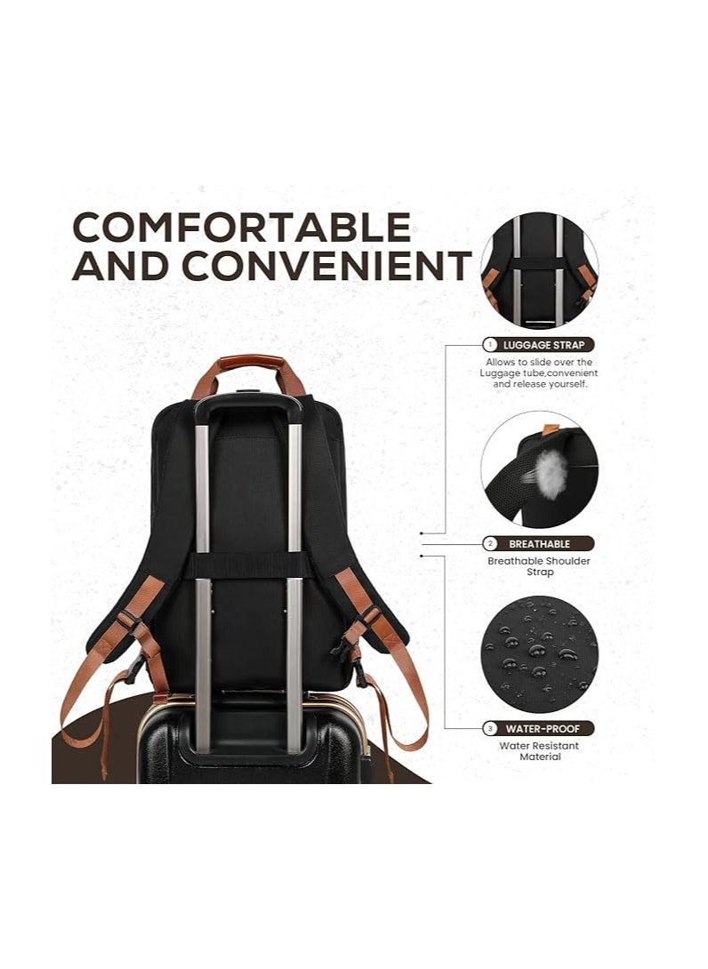 Generic - Multi-Functional 15.6" Laptop Backpack: Durable, Waterproof, and Stylish for Work, Travel, and School - Image 1
