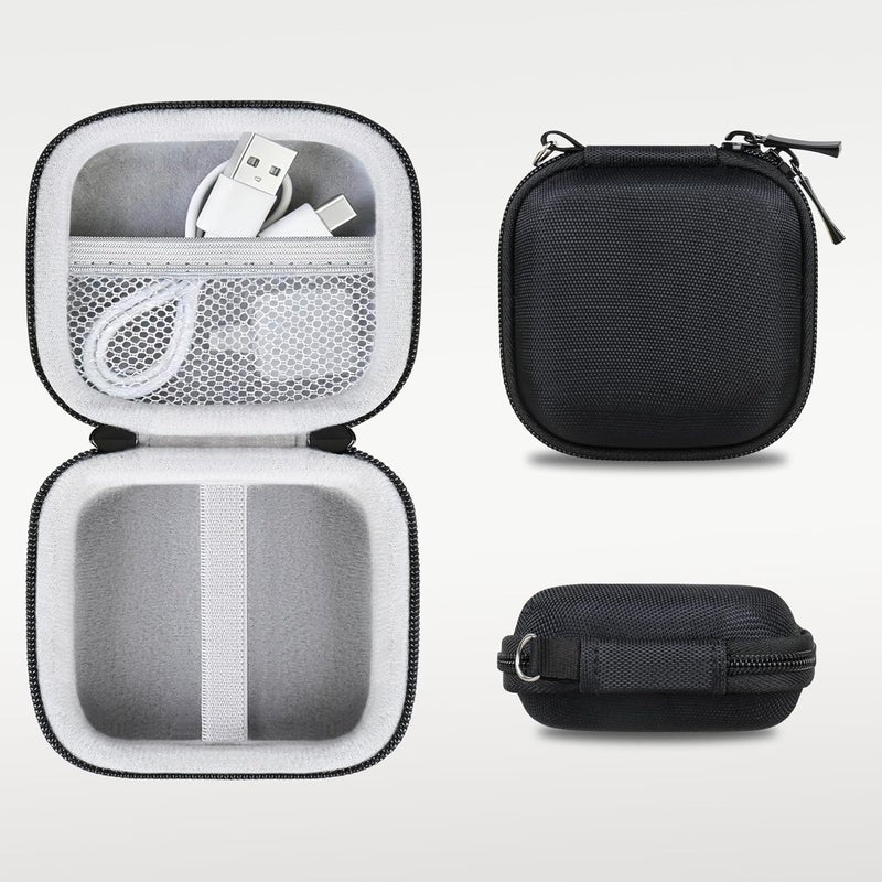 Lacdo Case for Square Card Reader, Chip Card Reader Scanner Case for Square R-eader for contactless and chip (2nd Generation) Hard Carrying Bag Holder for Apple Pay, Gray - Image 3