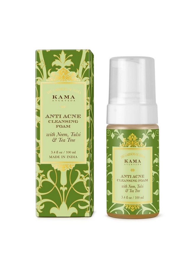 Kama Ayurveda Anti Acne Cleansing Foam, 100Ml - Image 2