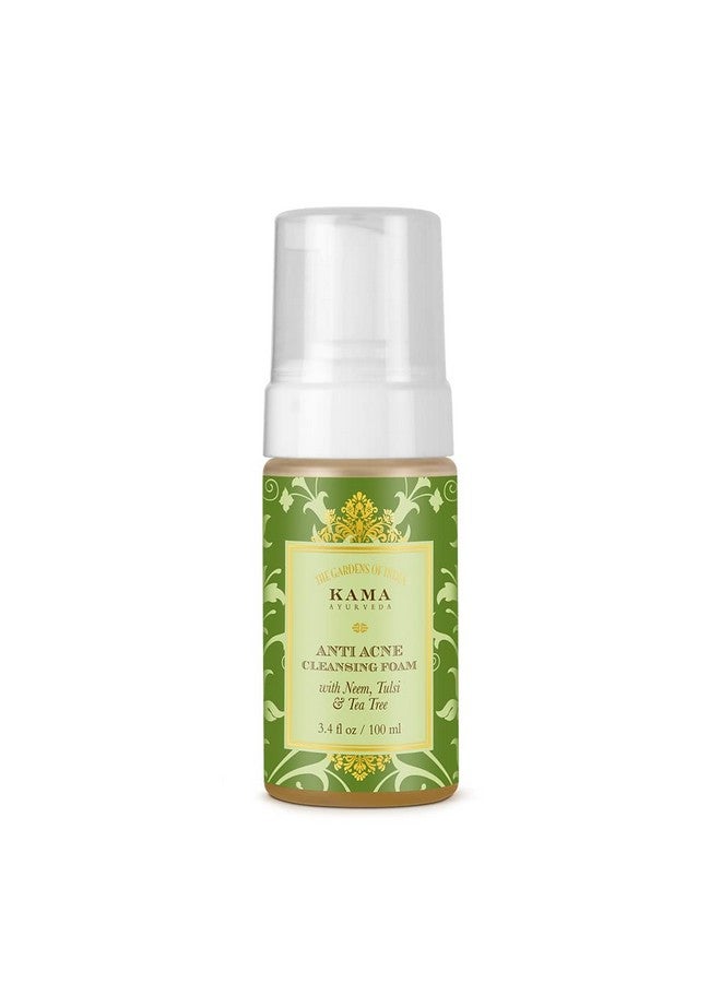 Kama Ayurveda Anti Acne Cleansing Foam, 100Ml - Image 1