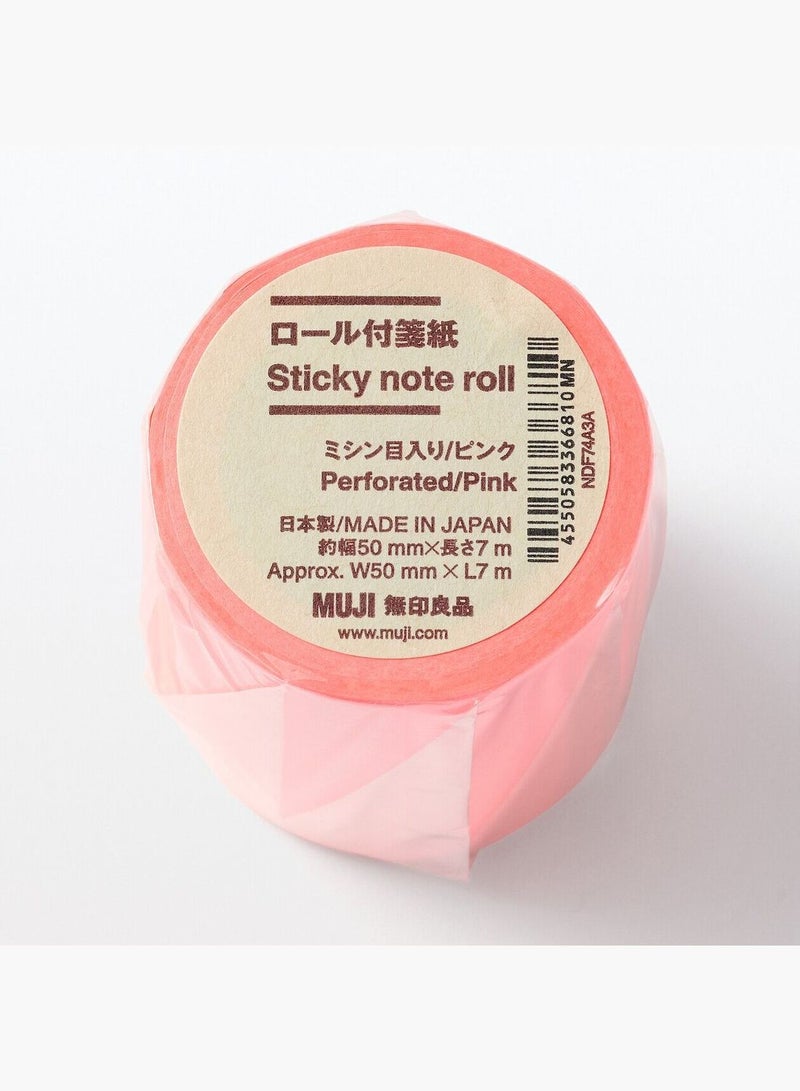 MUJI Pink Wrapping Paper Roll Solid - Image 3