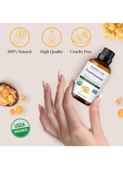 Majestic Pure Majestic Pure USDA Organic Frankincense Essential Oil | 100% Pure and Natural Frankincense Oil for Pain Relief, Premium Grade Essential Oils for Diffuser, Aromatherapy, Skin, Face| 4 fl oz  - Image 5