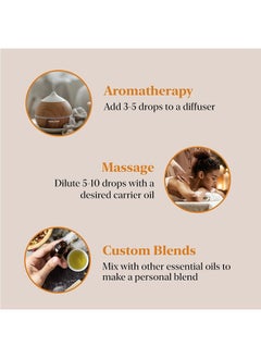 Majestic Pure Majestic Pure USDA Organic Frankincense Essential Oil | 100% Pure and Natural Frankincense Oil for Pain Relief, Premium Grade Essential Oils for Diffuser, Aromatherapy, Skin, Face| 4 fl oz  - Image 4