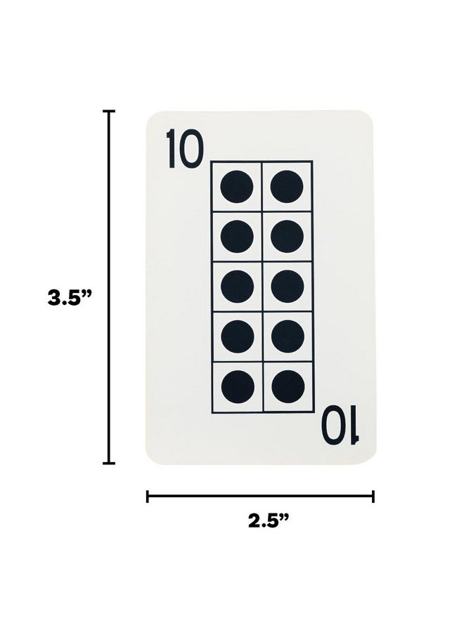 Learning Advantage LEARNING ADVANTAGE - 7293 Learning Advantage Ten Frames Playing Cards  - Image 3
