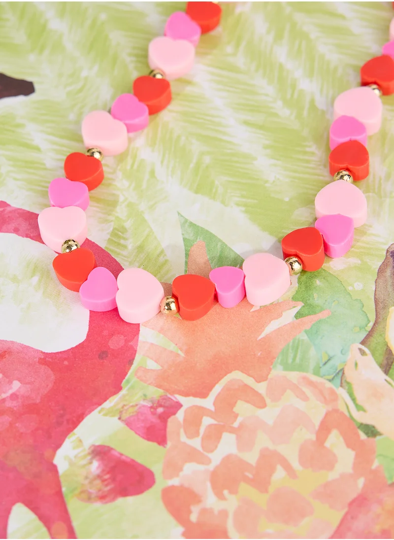 COCONUT LANE Hearts Phone Strap