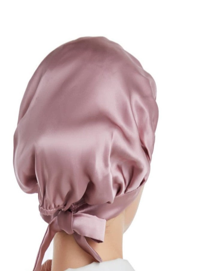 LFRNZS Silk Bonnet for Sleeping, Smooth Cap for Women Hair Care, Hair Bonnet for Sleeping,Silk Night Sleep Cap Adjustable Hair Wrap for Sleeping - Image 4