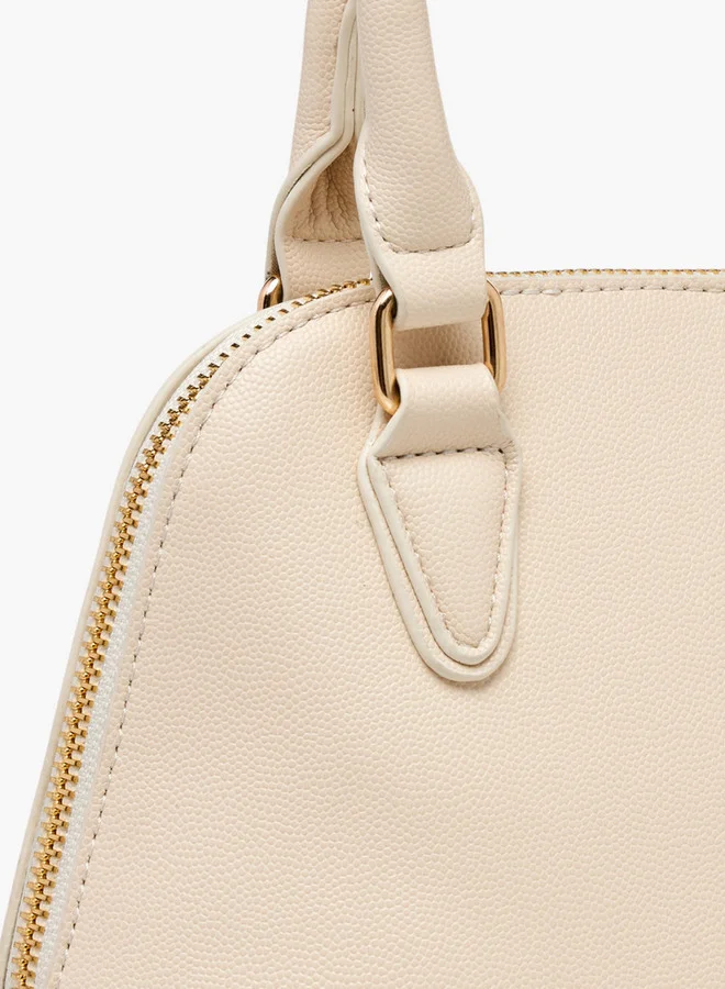 Flora Bella By Shoexpress Solid Tote Bag with Double Handle and Detachable Coin Pouch