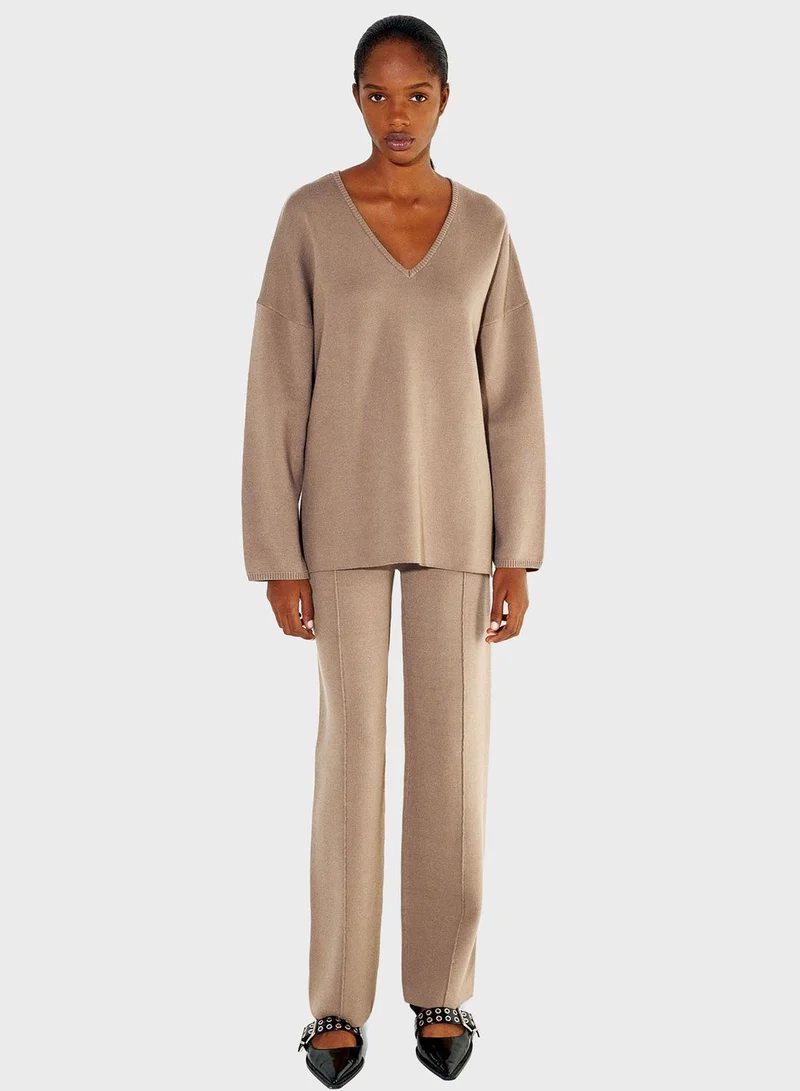 PARFOIS High Waist Pants