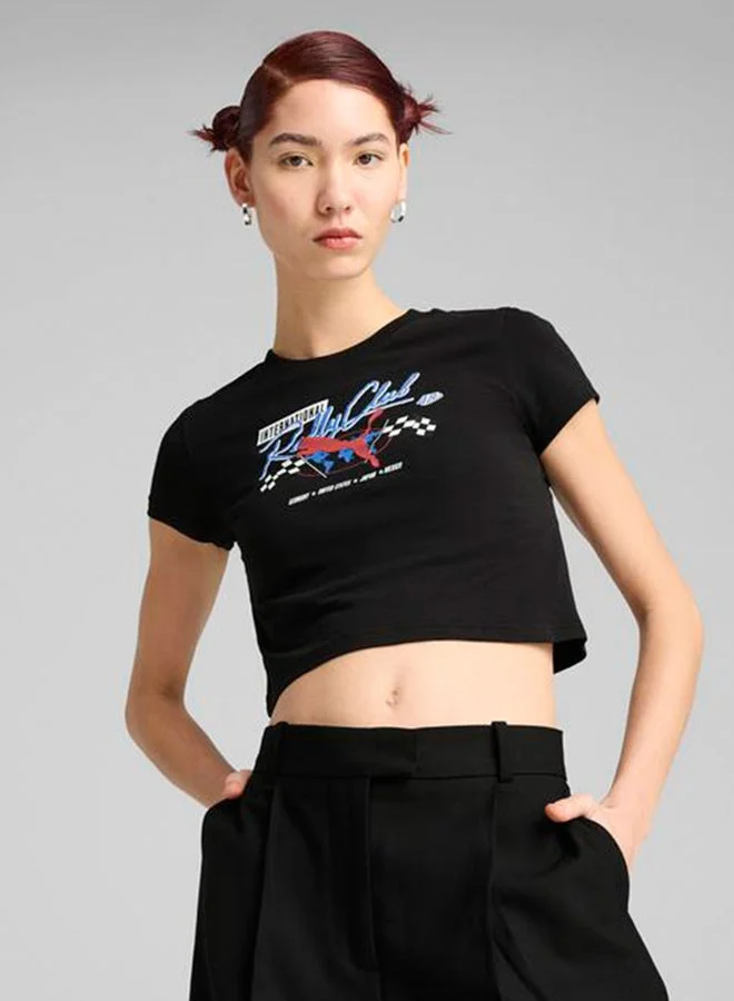 بوما تيشيرت جرافيك موتو للأطفال