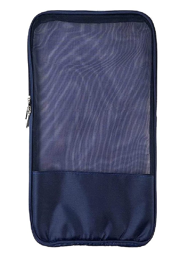 RIVOM A4 Mesh File Storage Bag & Document Organizer - Multipurpose Zip Pouch for Office Files, School Stationery & Travel Documents - Waterproof Mesh Storage Bag (Multicolor) - Image 1