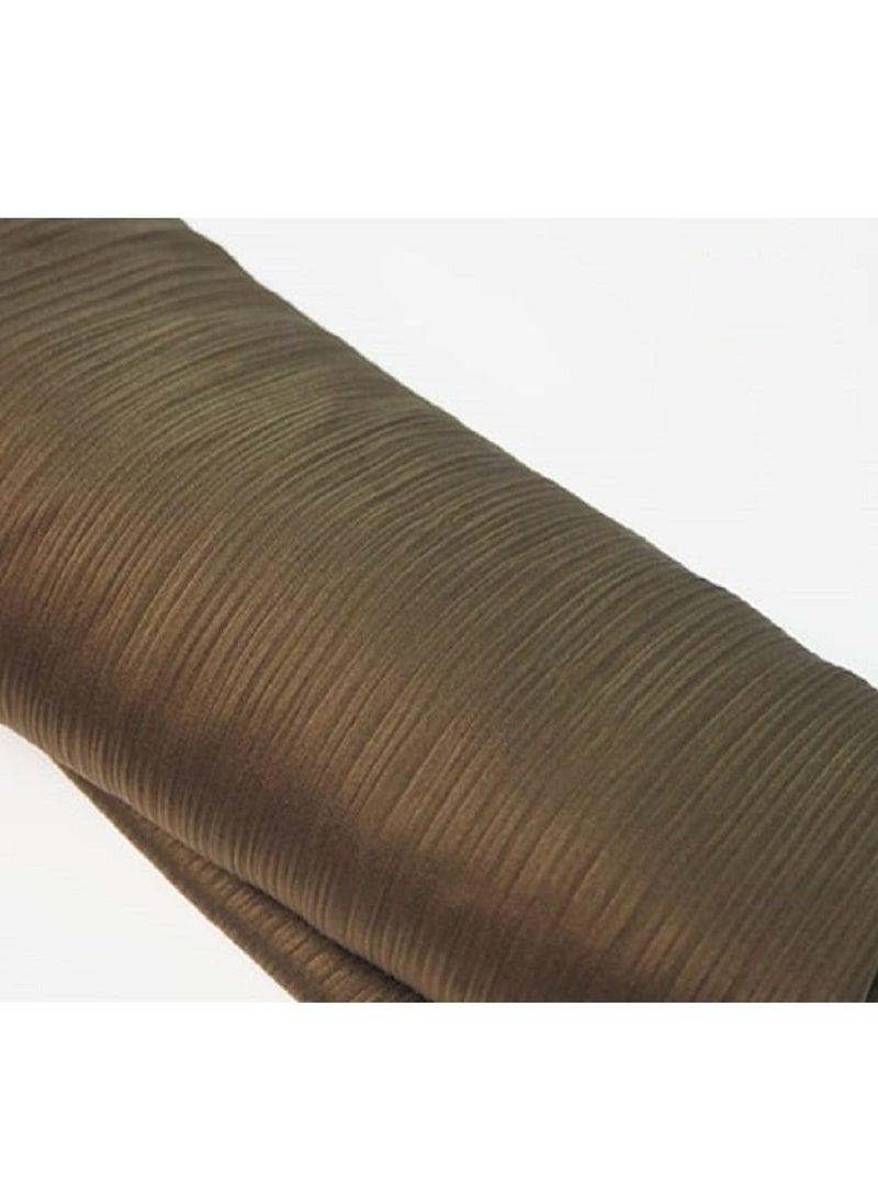 Maple's Pleated Muna Satin Hijab (Pack Of 4pcs)  - Image 2