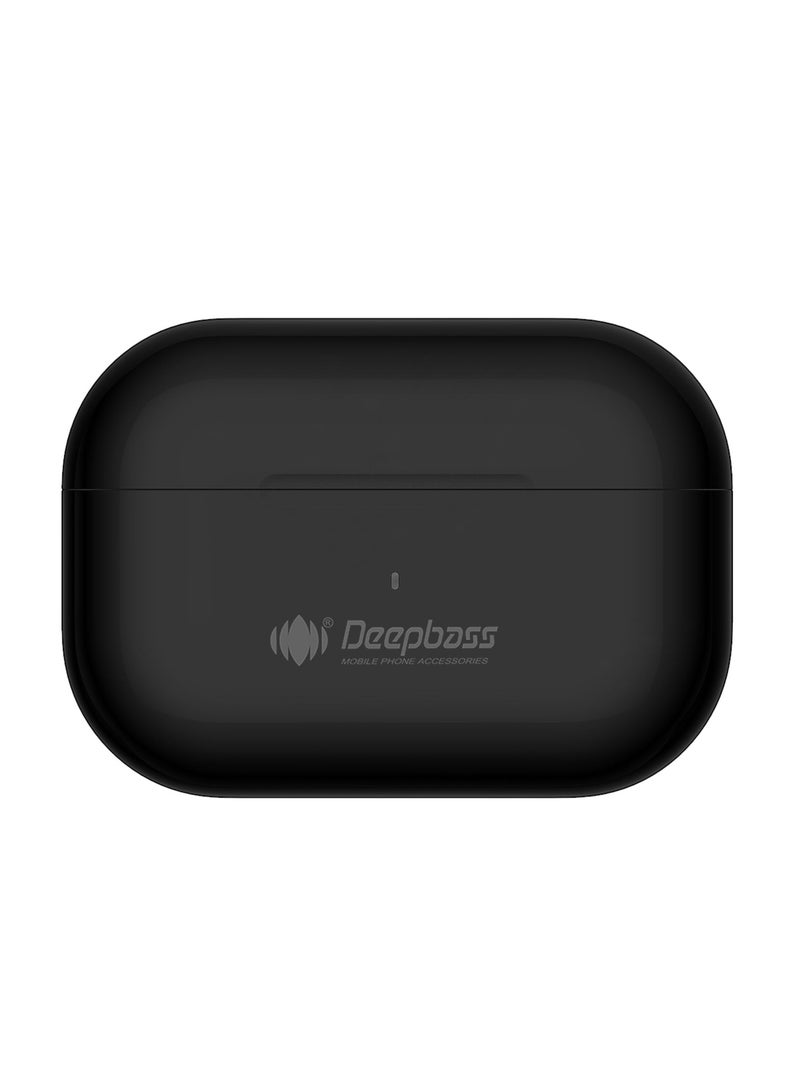 Deepbass TWS-X1: سماعات أذن لاسلكية StrongSignal™ | تقنية إلغاء الضوضاء ParticleSolve™ | محسّنة لمطوري أندرويد | شحن سريع USB-C - أسود - Image 3