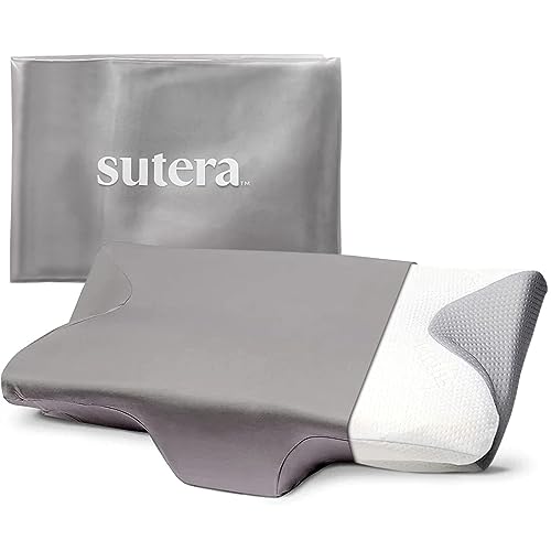 Sutera Dream Deep Pillowcase | Silverthread Antimicrobial Pillow Cover for Healthy Sleep | Soft, Durable, and Breathable Fabric with Easy Maintenance - Image 1