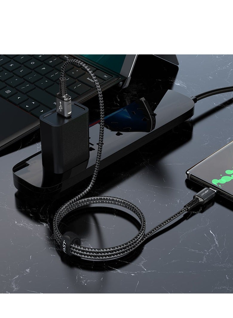 ACEFAST C1-04 USB-A to USB-C charging data cable. - Image 4
