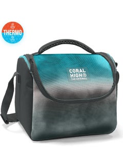 CORAL HIGH Kids Turquoise Gray Batik Thermo Lunch Box 11768  - Image 3