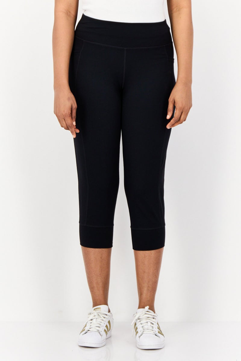 SKECHERS Women Sportswear Fit Outdoor Capri Pants, Black - Image 1