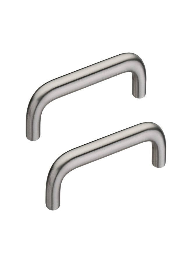 LAPO 4 Inch Durable Stainless-Steel Pull Handles for Kitchen Cabinets & Drawers, Window Handles for Almirah and Cupboard, Quick Installation, 3 Year Warranty (96mm,160mm, Matt Finish, Pack of 2) - Image 1