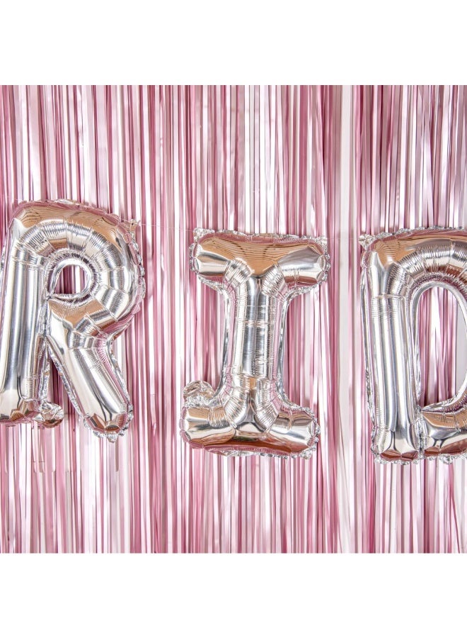 TOY GARDEN Giant Silver Letter I Balloon  Foil Helium Big Single Mylar Balloon Birthday Party Decoration Supply Baby Shower Event - Image 3