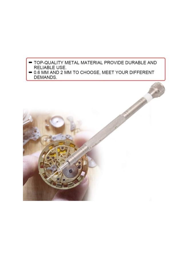Precision Screwdriver, 0.6mm / 2.0mm Opening Repair Kit Repair Tool for Watch (0.6) - Image 2