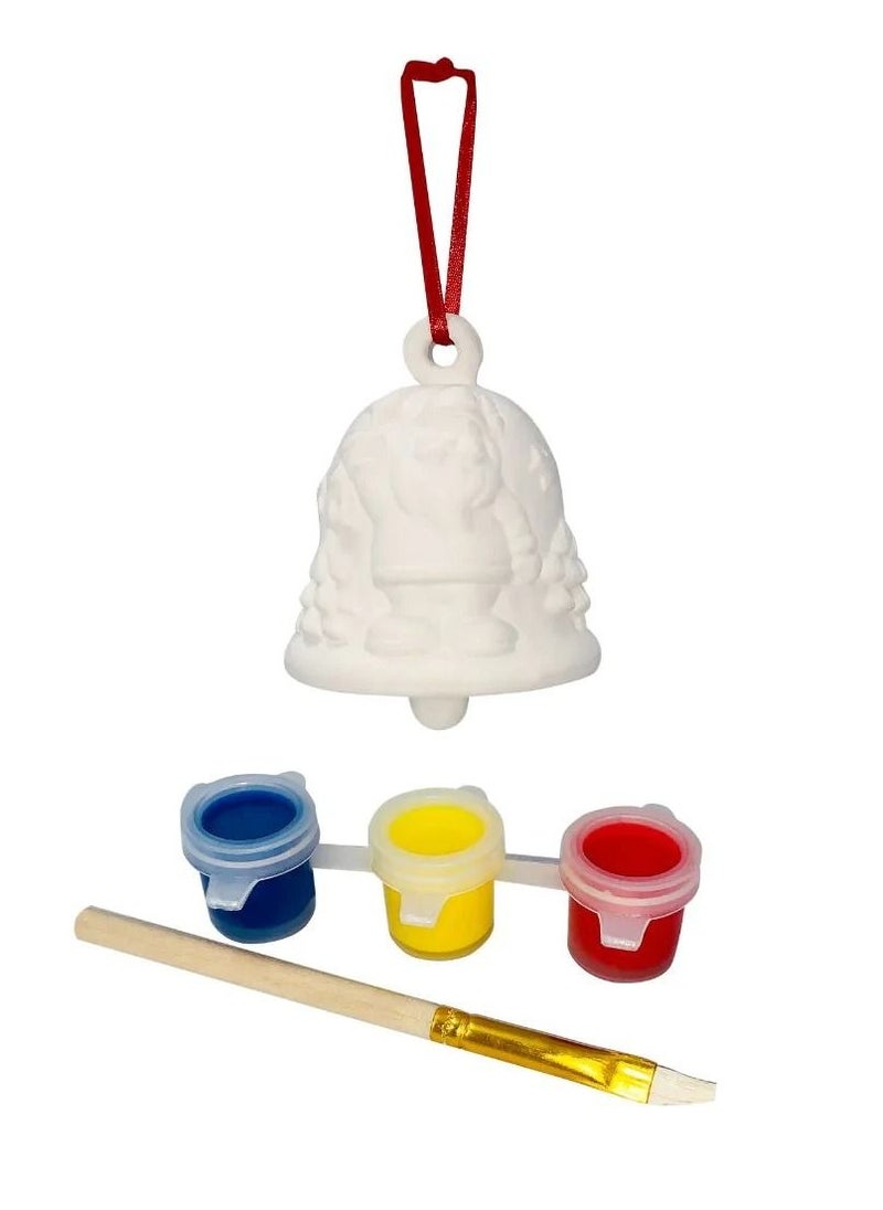 CHRISTMAS MAGIC Santa & Snowman DIY Paint Set  w/Light 2Pcs/Box  - Image 2