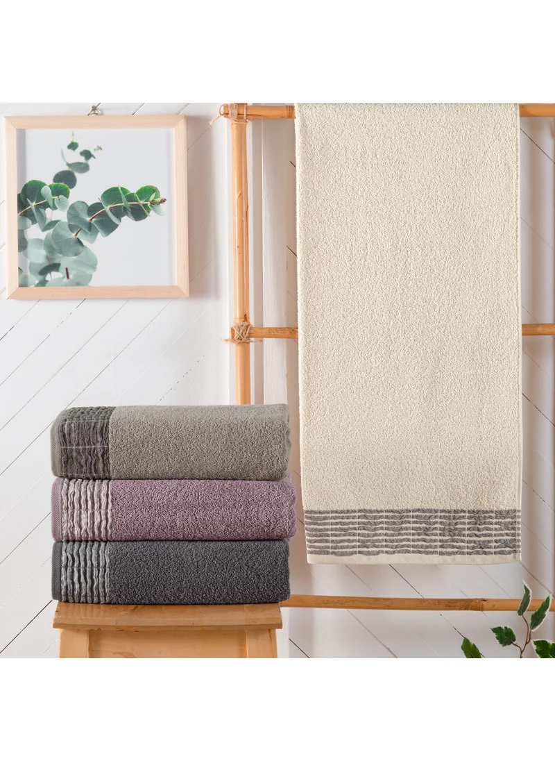 Schafer Line Dobby Towel 50X90 Cm-Cream