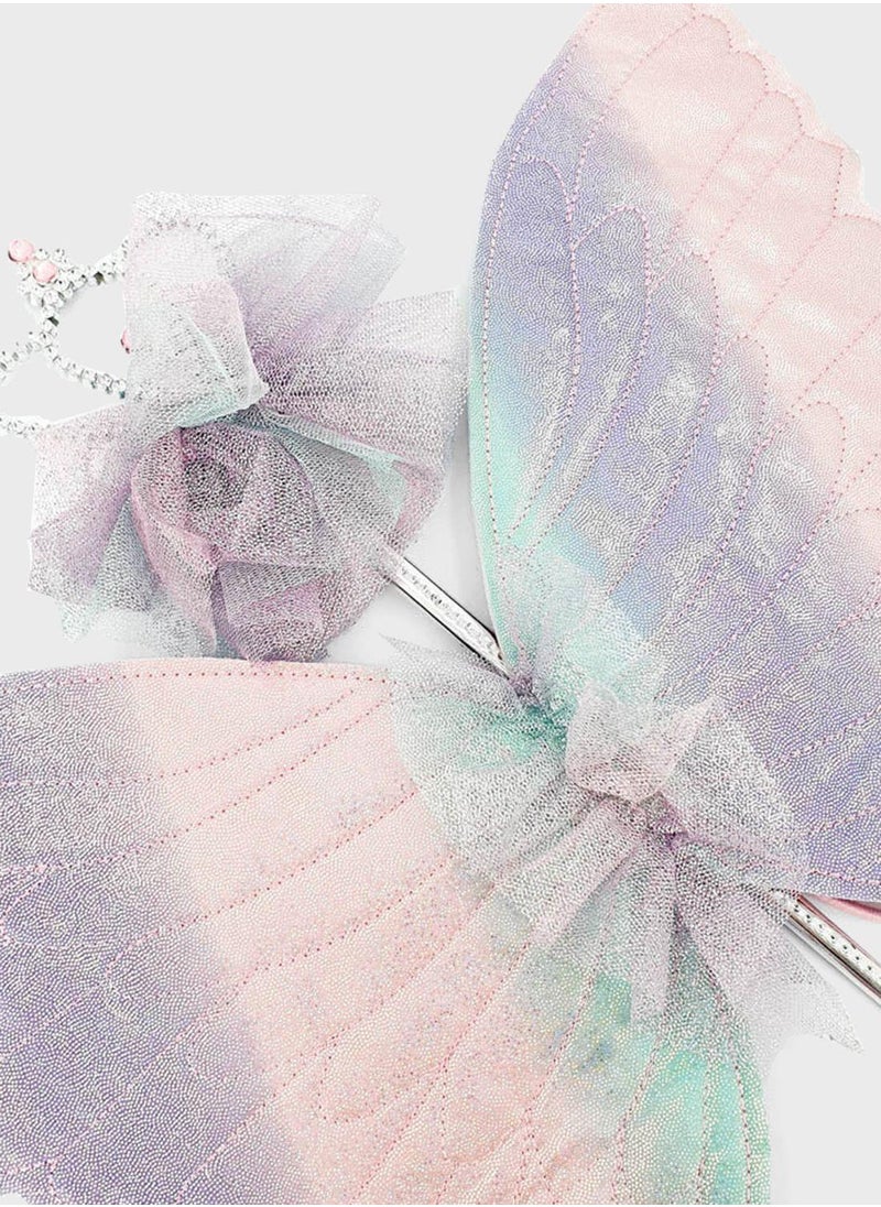 Claires - Kids 2 Pack Wing & Wand - Image 1