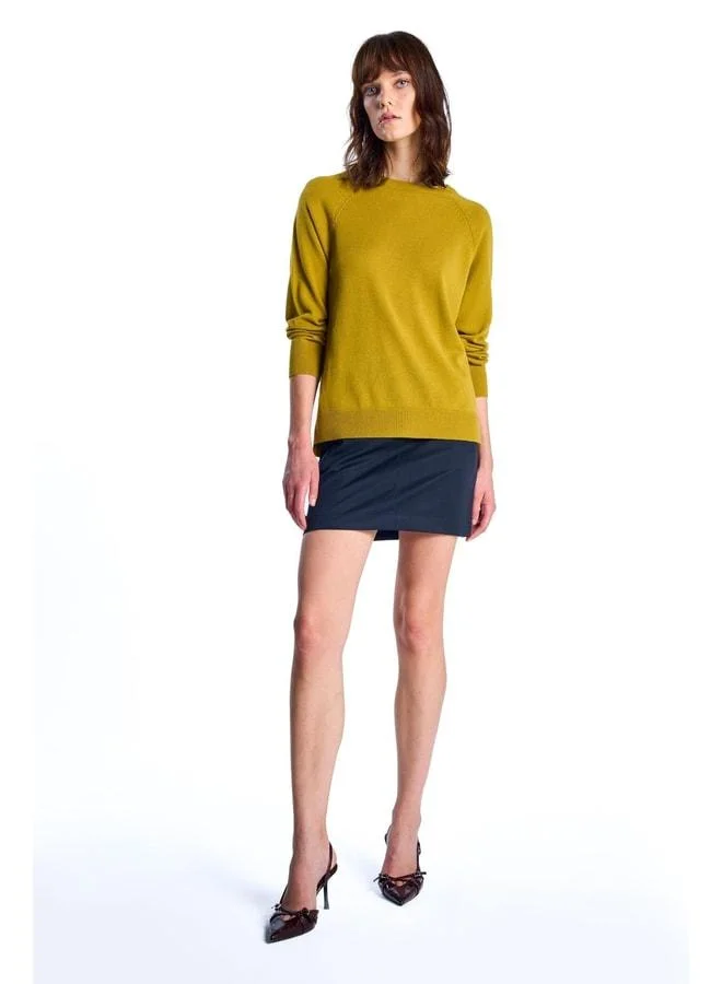 Sherin Navy Mini Skirt.