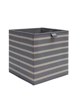 Form Mixxit Cardboard and Polyester Striped Storage Box