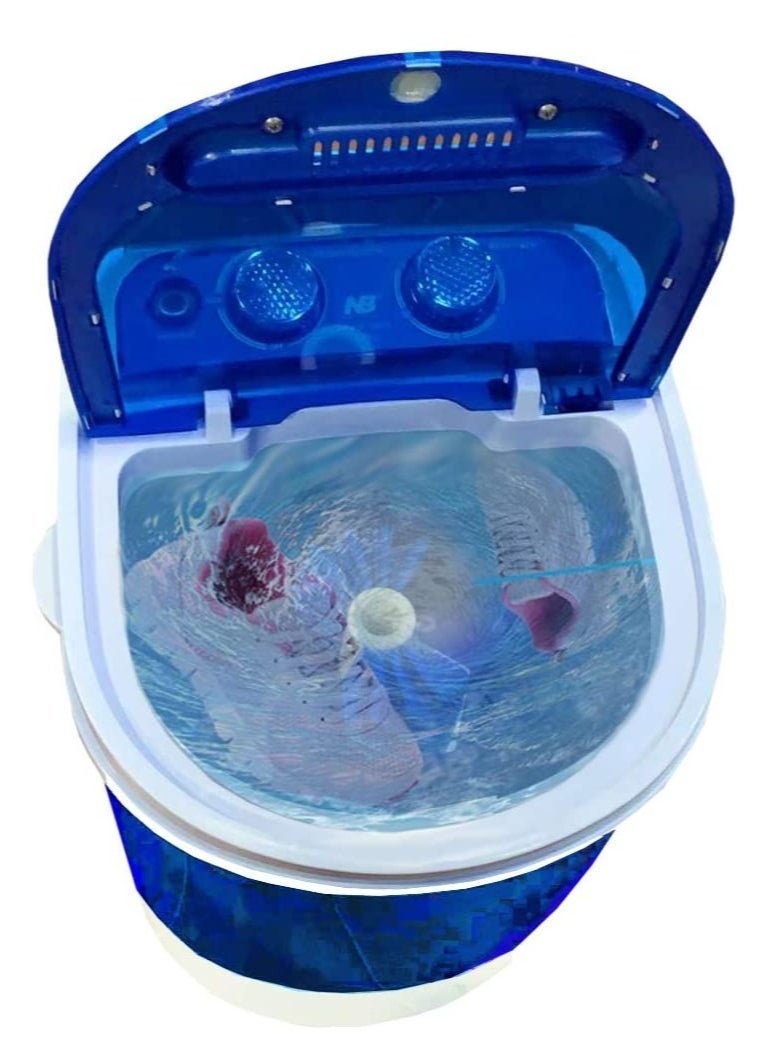 Raxoom Shoe Washing Machine 170W 170 W XPB30-288 Blue/White  - Image 3