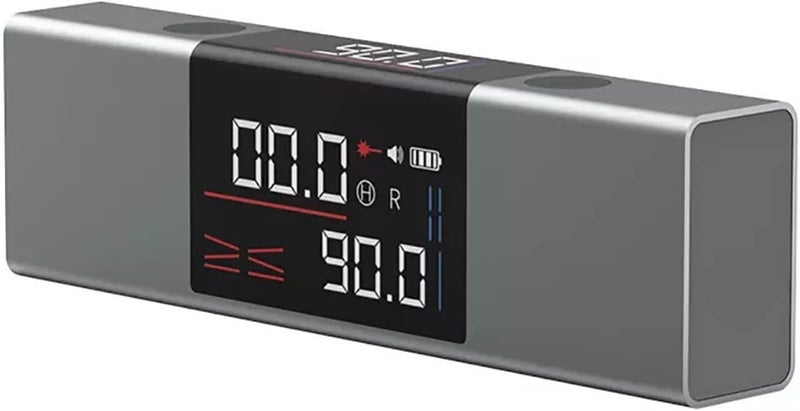 woobles L-as-er Protractor Digital Inclinometer Angle Measure L-as-er Ruler with Bi-Directional L-as-er Marking,Large LCD Angle Finder Multifunction for Fast,Precise&Professional Results (Single_Laser) Single_laser - Image 1