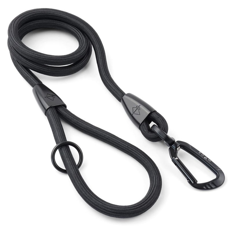 Roam Made to ROAM Premium Everyday Leash - Ultra Soft Dog Leash with Aviation Aluminum Carabiner for Small, Medium, Large Dogs - New York Afterlight, 4ft (Rubber Coated Metal Clamps) - Image 2