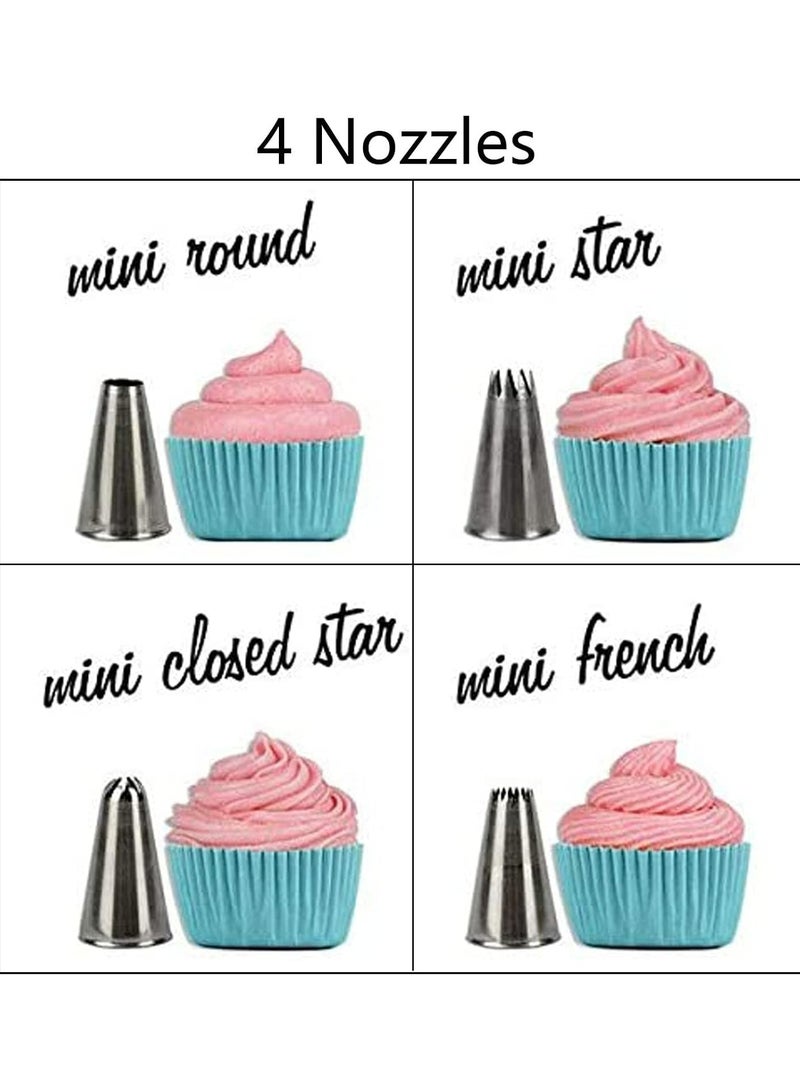 Oasisgalore Cake Decorating Pen with Nozzles and Coupler – DIY Icing Piping Tool Kit  - Image 3