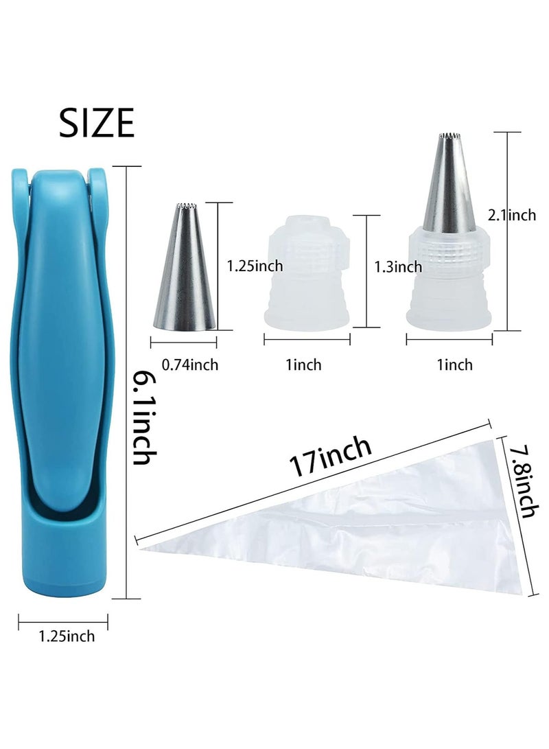 Oasisgalore Cake Decorating Pen with Nozzles and Coupler – DIY Icing Piping Tool Kit  - Image 2