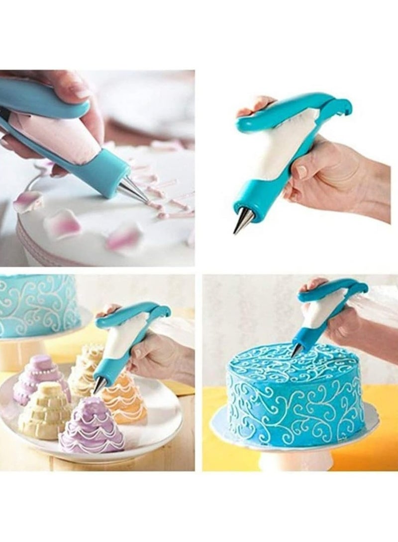 Oasisgalore Cake Decorating Pen with Nozzles and Coupler – DIY Icing Piping Tool Kit  - Image 5