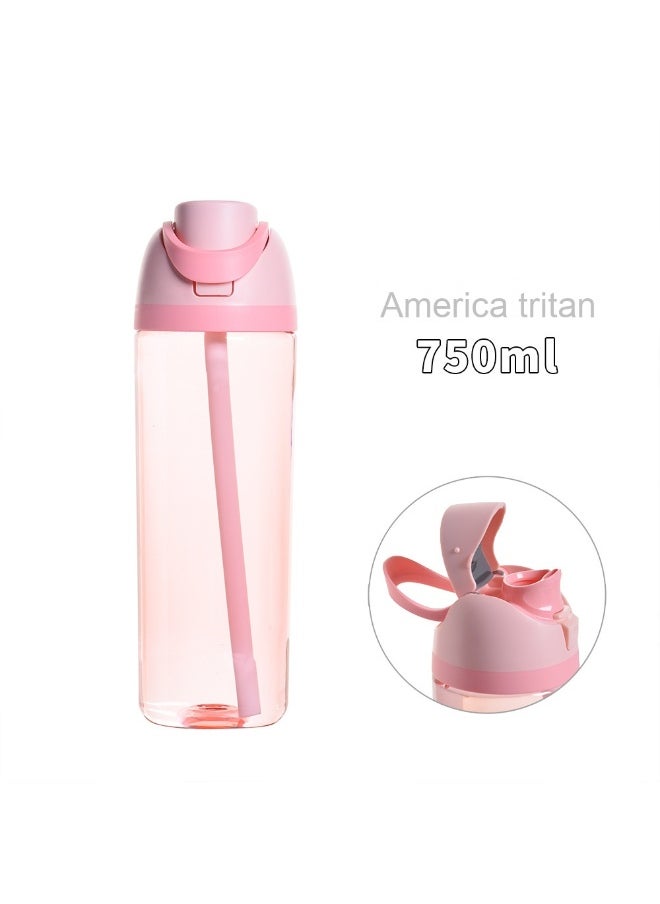 Tritan - Tritan Plastic Water Cup - Large Capacity Kids Straw Cup - Image 1