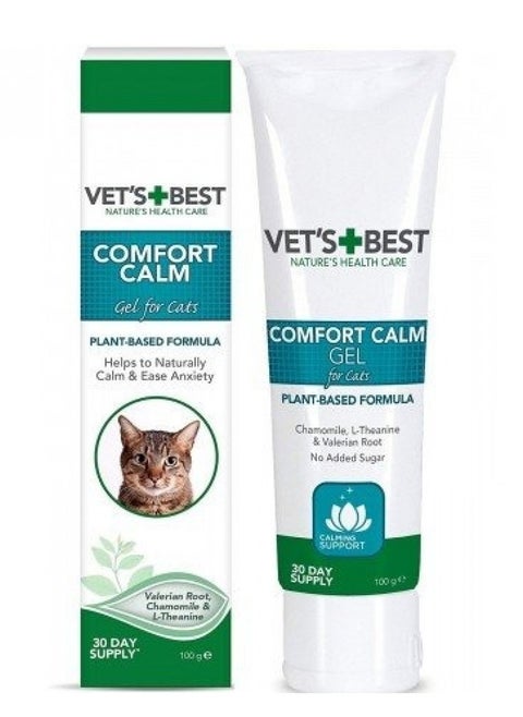 Comfort Calm Calming Cat Supplement Promotes Relaxation and Balanced Behaviour 100g
