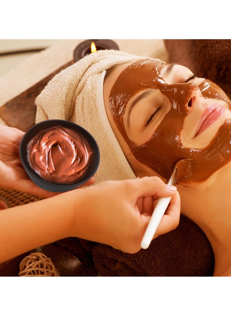 Silicone Face Mask Mixing Bowl Set, 4Pcs Cosmetic Beauty Tool for Home Salon, Includes Applicator Brush and Mud Bowl for Facial Treatments - Image 5